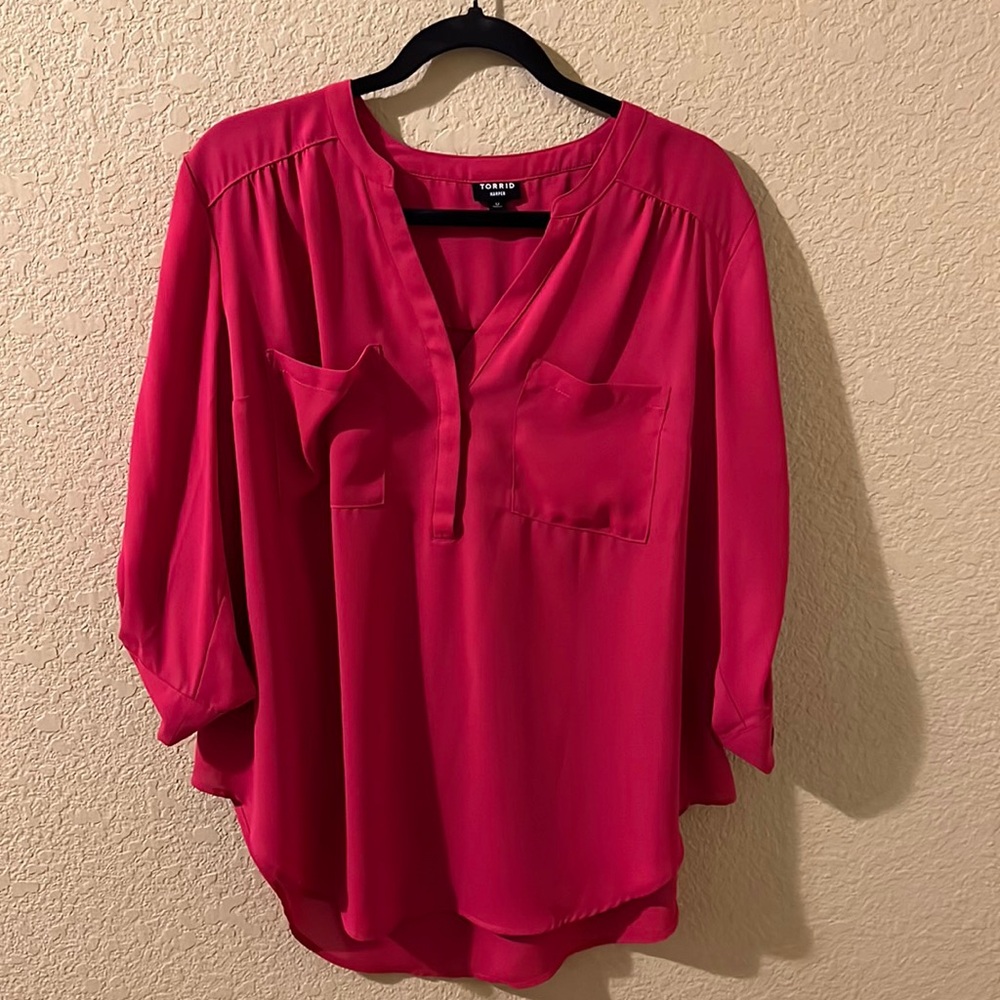 Torrid Harper blouse size 0